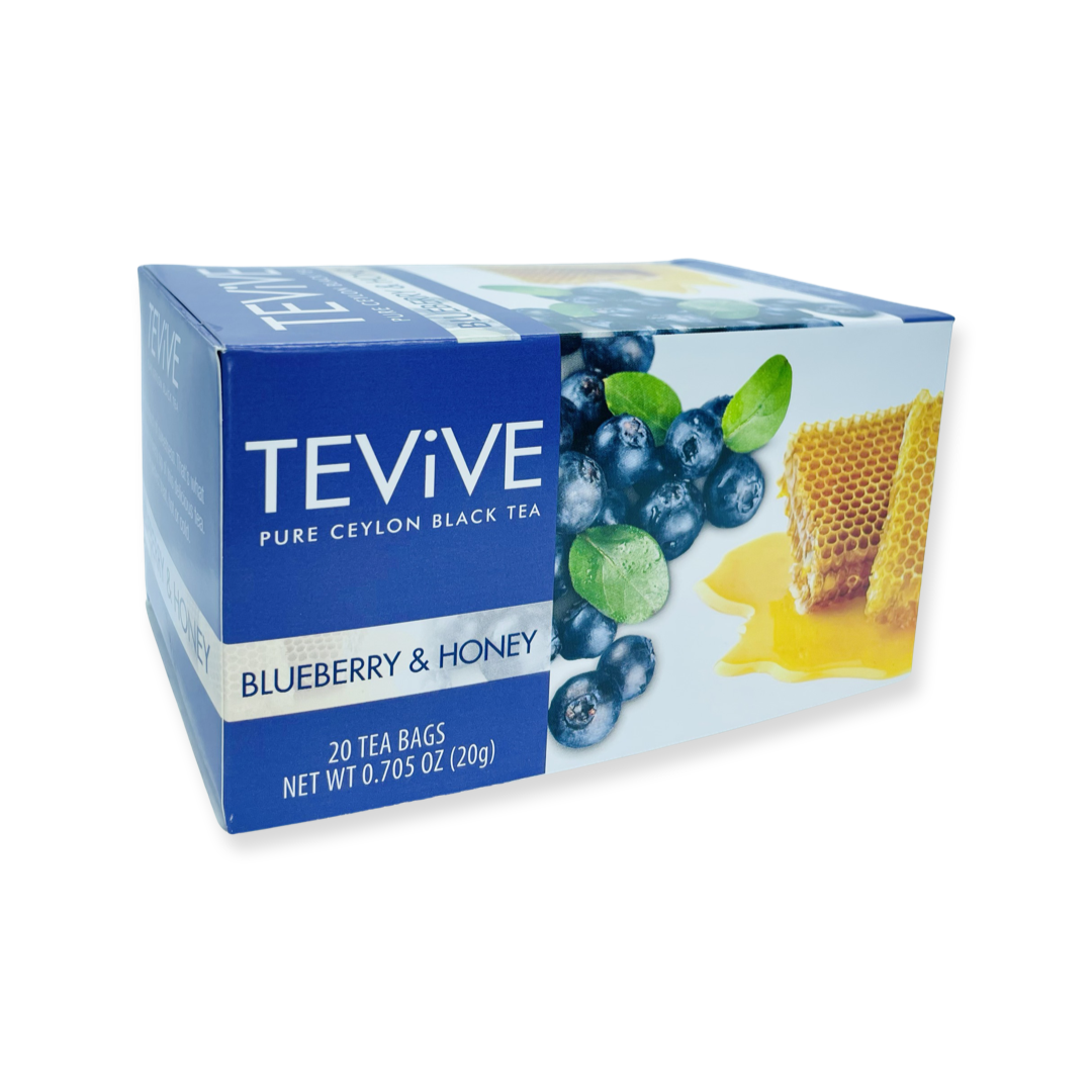 Blueberry And Honey Case Of 12 Box Tevive 